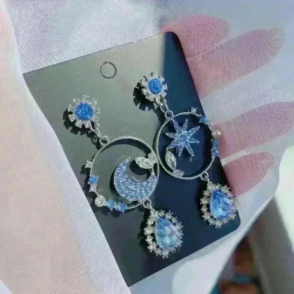 Starry Night Earrings - Picture 3 of 3